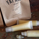 Fat Kiss 3-Pack | Tallow, Lard + Lanolin Lip Balm for Dry, Chapped Lips