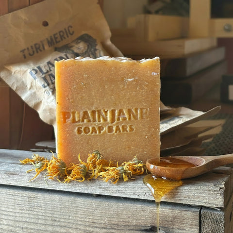 Turmeric and Frankincense Tallow Soap Bar